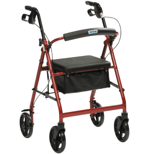 light weight aluminum rollator rent to own hire perth